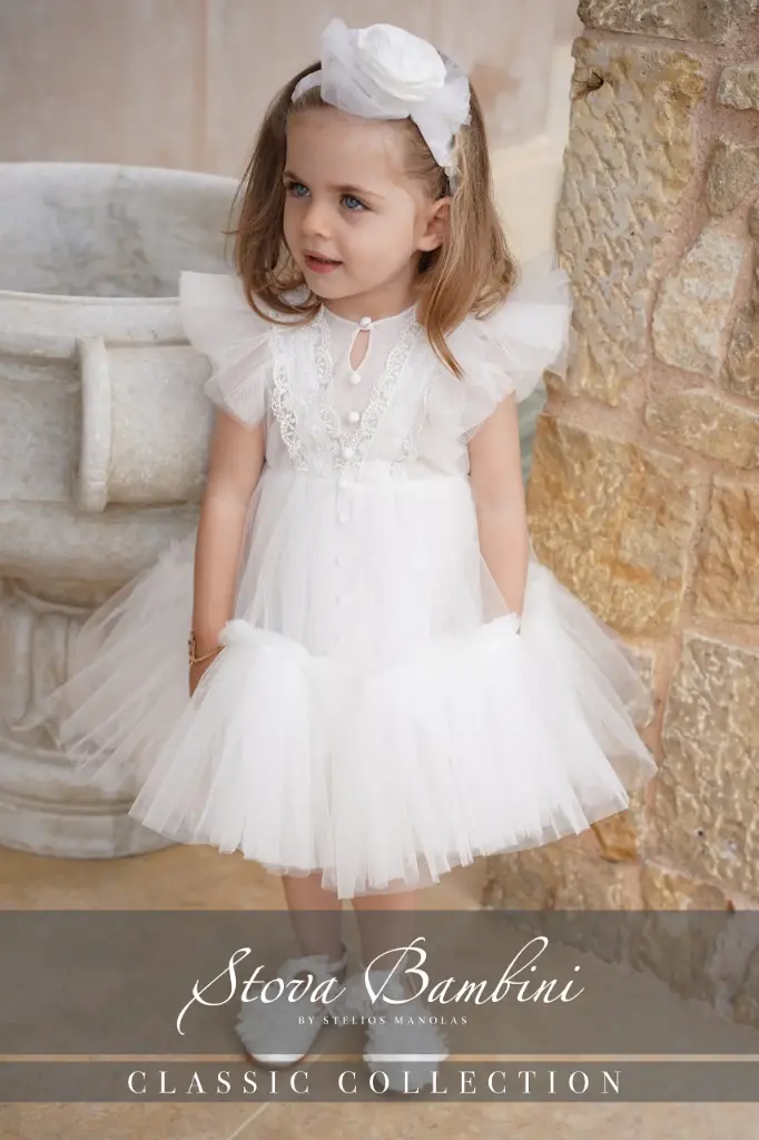 STOVA BAMBINI DRESS SS25 G28 (6-9M)