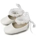 BABYWALKER GIRL SHOES EKROU SIZE 16-17
