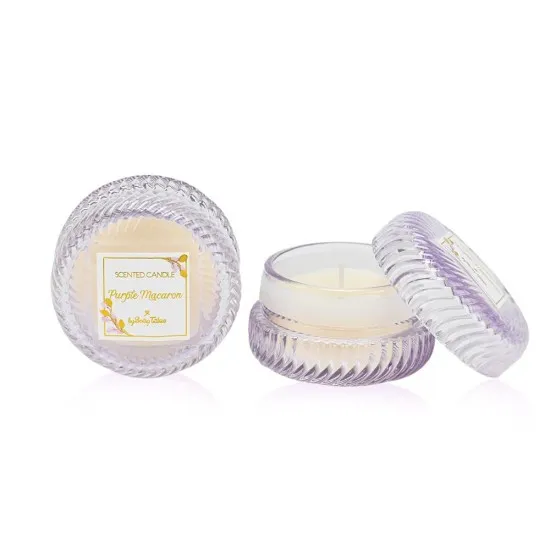 [ST00824] SOAPTALES - CANDLE PURPLE MACARON (30)